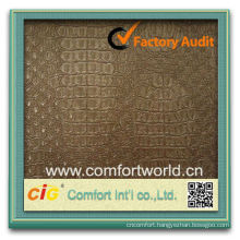 Wholesale High Quality OEM Ningbo Manufacturer Soft Faux Leather Fabric For Wall